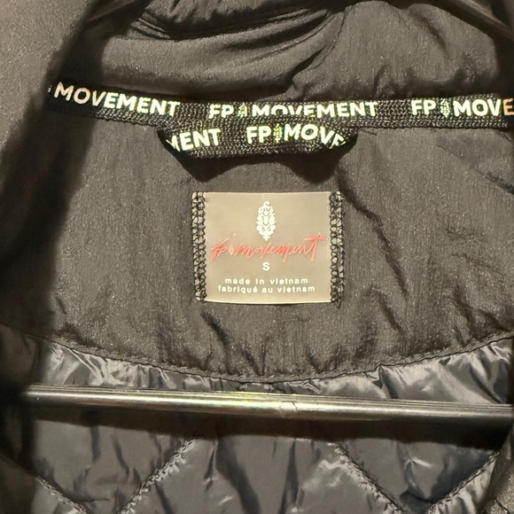 NWT Free People Movement Off The Bleachers Coaches Jacket  Sz S Small Black Casu - Picture 2 of 15